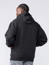 gothic oversized hoodie black Tmuscle