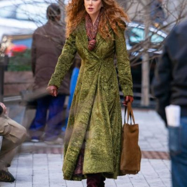 The Undoing Nicole Kidman Green Coat