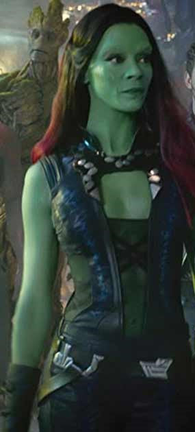 Guardians Of The Galaxy Gamora Leather Vest