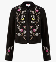 Women's Hand Embroidered Velvet Jacket