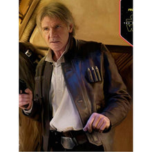 Star Wars Han Solo Brown Leather Jacket