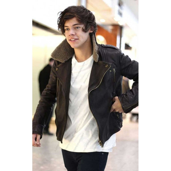 Harry Styles Leather Jacket