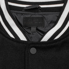 Homme Vancouver Logo Black/White Varsity Jacket