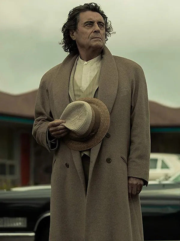 American Gods Ian McShane Wool Coat