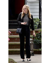 Inventing Anna 2022 Julia Garner Black Jacket