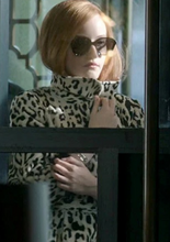 Inventing Anna Julia Garner Leopard Print Coat