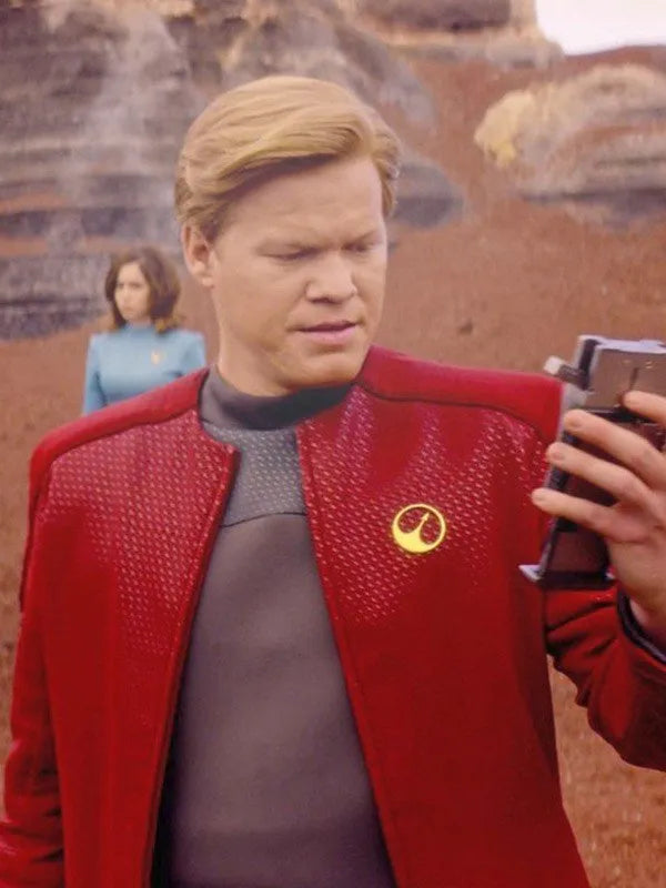 Black Mirror Jesse Plemons Red Jacket