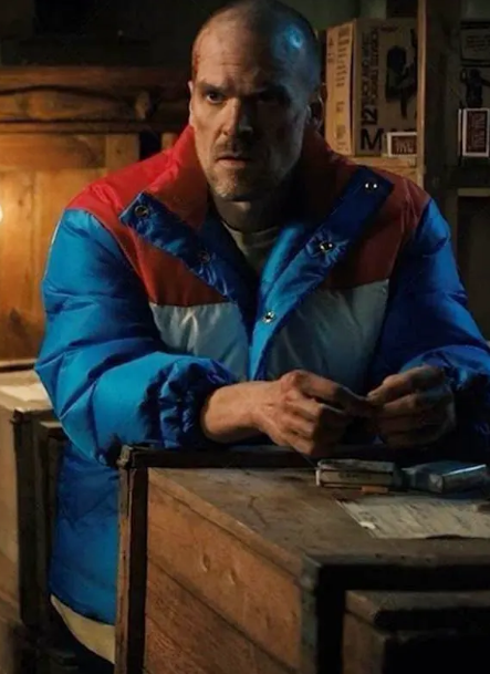 Stranger Things S04 Jim Hopper Puffer Jacket