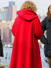 Julia Garner TV Series Modern Love Red Coat