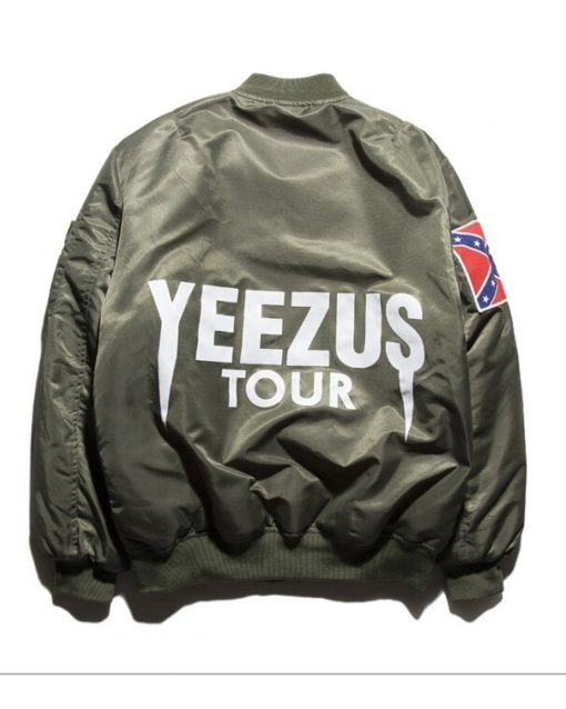 Kanye West Yeezy Confederate Flag Jacket