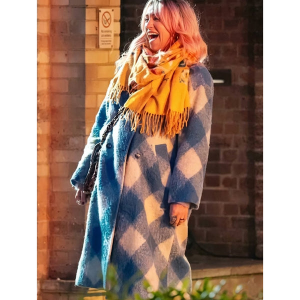 Kate Winslet Goodbye June Check Coat