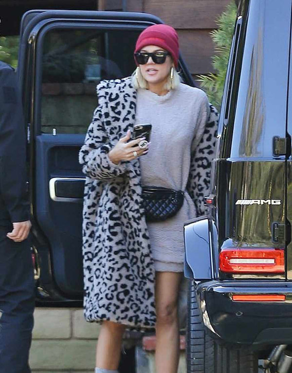 Keeping Up with the Kardashians Khloe Fur Coat