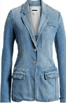 Chicago Pd Kim Burgess Denim Blazer