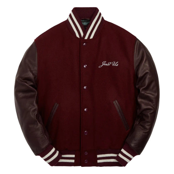 Kith for Golden Bear Maroon Varsity Jacket