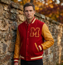 Mens Michael Thriller Letterman Varsity Jacket