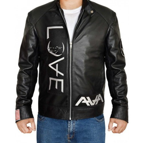 Love Tom Angels Airwaves Delonge Leather Jacket