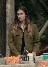 M3GAN 2023 Allison Williams Green Coat