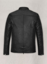 Matt Damon Black Leather Jacket