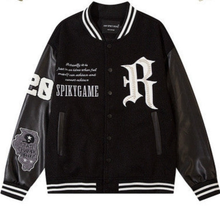 Men's Black Varsity Jacket