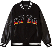 Men's Black Varsity Jacket