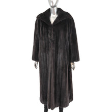 Black Mink Fur Coat - Gift For Her