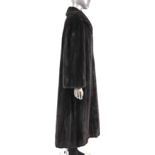 Black Mink Fur Coat - Gift For Her