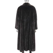 Black Mink Fur Coat - Gift For Her