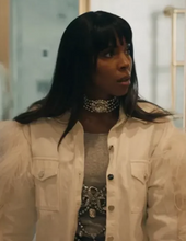 The Equalizer S03 Kelly Rowland White Jacket