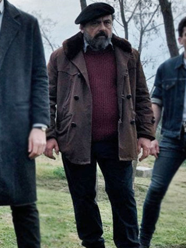 Money Heist Moscú Brown Coat