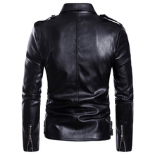 Multi-zip leather jacket jacket