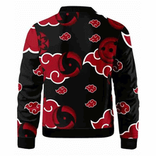 Naruto Akatsuki Sharingan Bomber Jacket