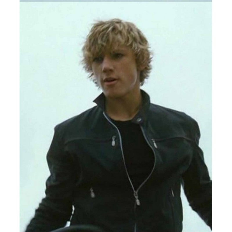 Alex Rider Stormbreaker Black Leather Jacket