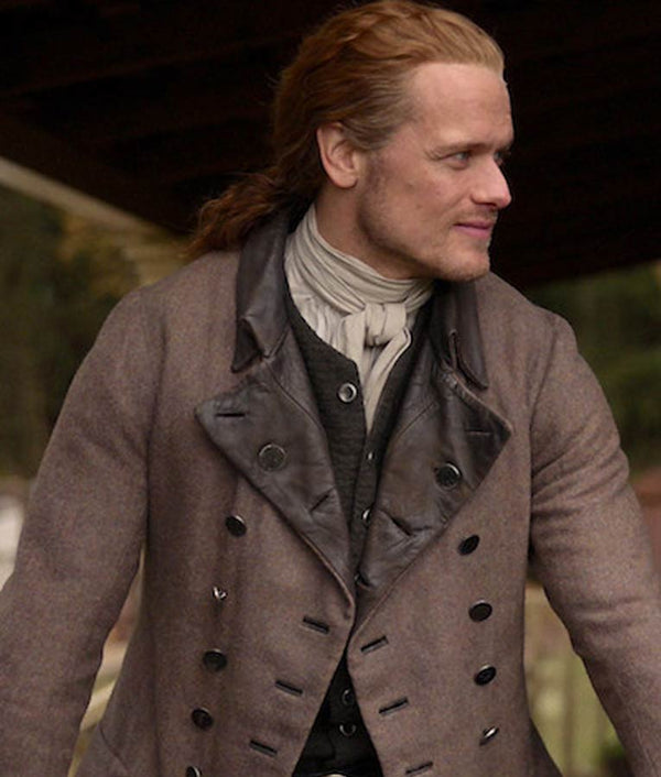 Outlander S05 Jamie Fraser Double Breasted Coat