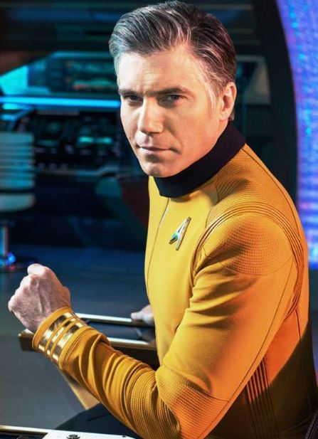 Anson Mount Star Trek Discovery Captain Pike Yellow Jacket