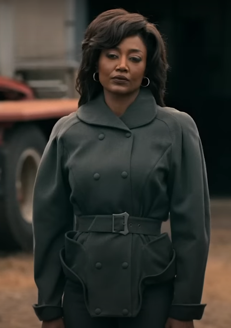 Power Book III Raising Kanan Patina Miller Wool Coat