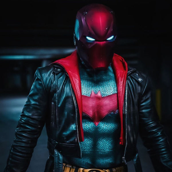 Red Hood Black Jacket