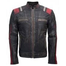 Retro3 Moto Racer Leather Jacket