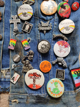 Retro Patches Style Denim Vest