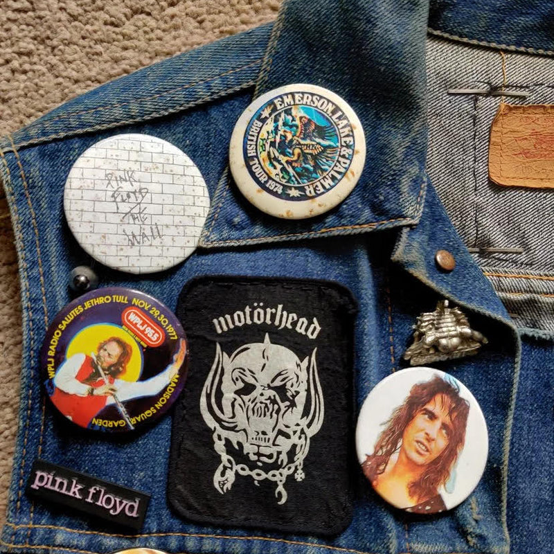 Retro Patches Style Denim Vest