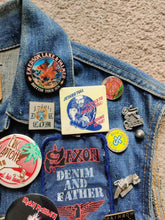 Retro Patches Style Denim Vest