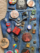 Retro Patches Style Denim Vest