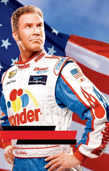 Talladega Nights Ricky Bobby Wonder Bread Leather Jacket