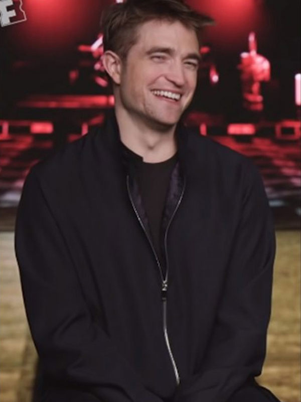 The Batman 2022 Robert Pattinson Black Jacket