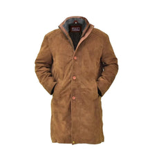 Walt Longmire Brown Suede Coat - suede jacket