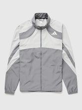 Grey-Adizero-running-jacket-front-view