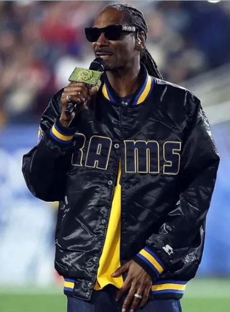 Snoop Dogg Rams Bomber Jacket