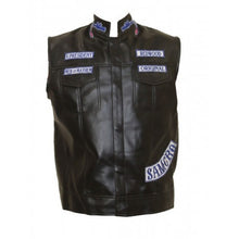 Sons of Anarchy Leather Vest with Patches