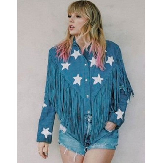 Miss Americana Taylor Swift Fringed Jacket