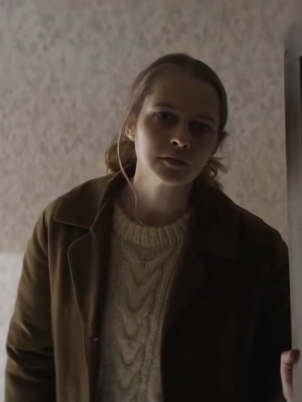 The Twin 2022 Teresa Palmer Brown Coat