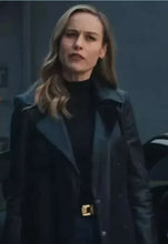 Fast X 2023 Brie Larson Leather Trench Coat